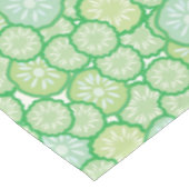 Lustiges Muster der Gurke Tischdecke (Schrägansicht)