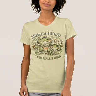 Lustiges Mutter-Frosch-T-Shirt Muttertum ist die e T-Shirt