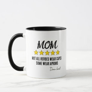 Lustiges Mutter Heldin Chef Geschenk Muttertag Tasse