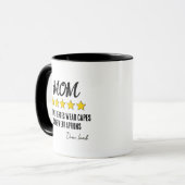 Lustiges Mutter Heldin Chef Geschenk Muttertag Tasse (Vorderseite Links)