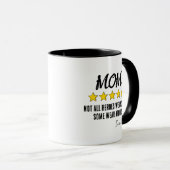 Lustiges Mutter Heldin Chef Geschenk Muttertag Tasse (VorderseiteRechts)