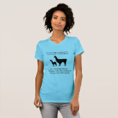 Lustiges Mutterlama (verwirren Sie nicht w meine T-Shirt (Vorne ganz)