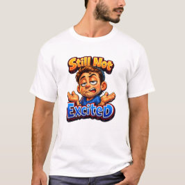 Lustiges nachvollziehbares Reaktionsdesign – Casua T-Shirt
