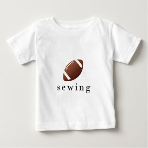 Lustiges Nähen Football T-Shirt
