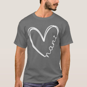 Lustiges Nani-Herz für Oma Muttertag Frauen frie T-Shirt