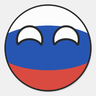 Russland Flagge Aufkleber Set - 4 Stück Herz Aufkleber 75mm Wetterfest Vinyl