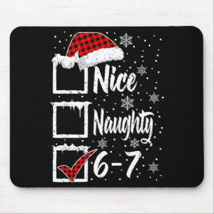 Lustiges Nettes Unartiges 67 Weihnachts-Shirt Gehi Mousepad