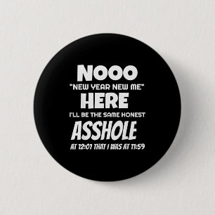 Lustiges Neues Jahr, neues Ich, hier werde ich das Button