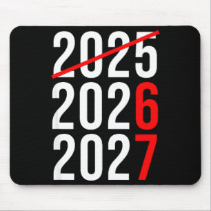 Lustiges Neujahr 67 Meme Hallo 2026 Auf Wiedersehe Mousepad