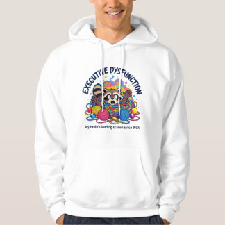 Lustiges neurodivergentes Waschbär-Meme - Gehirn l Hoodie
