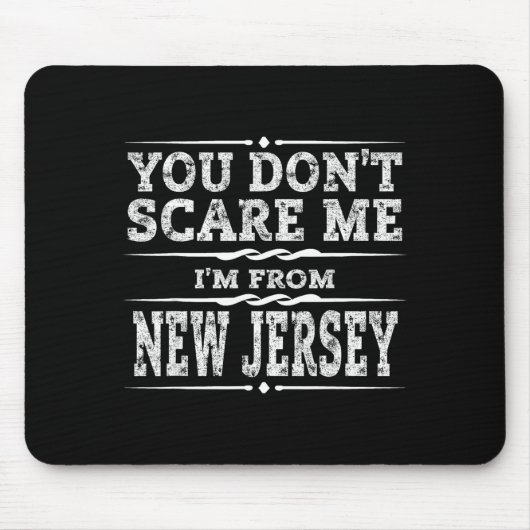 Lustiges New Jersey Zuhause Garten Staat Geschenk  Mousepad (Vorne)