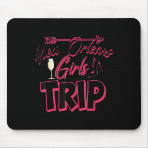 Lustiges New Orleans Mädchen Reise Geschenk für Fr Mousepad