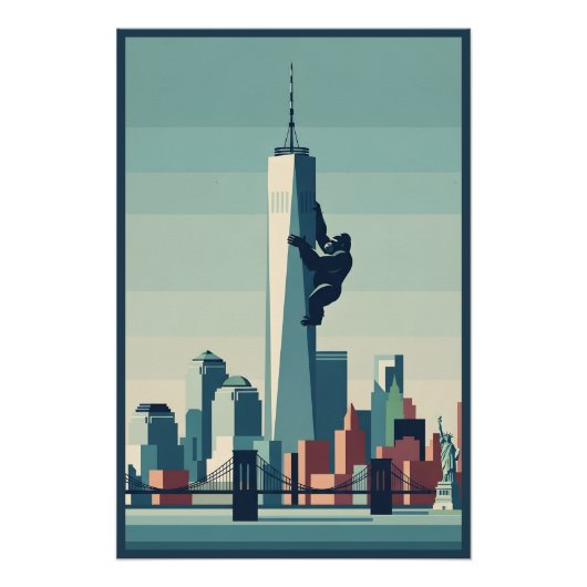 Lustiges New York Poster (Vorderseite)