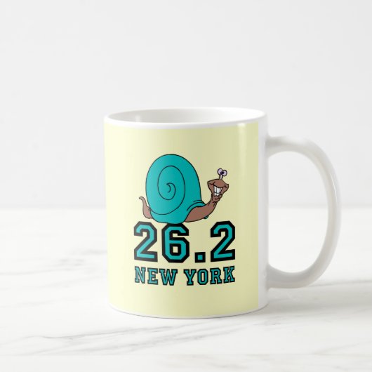 Lustiges New- Yorkmarathon Kaffeetasse (Rechts)