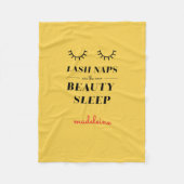 Lustiges niedliches fleecedecke (Vorderseite)