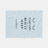 Lustiges niedliches fleecedecke (Vorderseite (Horizontal))