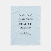 Lustiges niedliches fleecedecke (Vorderseite)