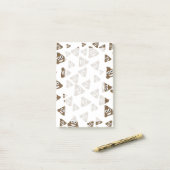 Lustiges niedliches kacken Emoji Muster Post-it Klebezettel (Auf Schreibtisch)