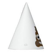 Lustiges niedliches kacken Emoji Partyhütchen (Links)