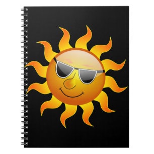 Lustiges Notizbuch SommerSun Notizblock