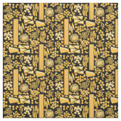 lustiges Nudelmuster Stoff (Muster)