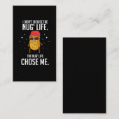 Lustiges Nug Leben-Entwurfs-Huhn-Nugget Visitenkarte (Vorne/Hinten)