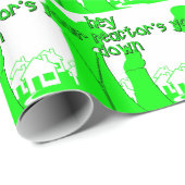 Lustiges nukleares geschenkpapier (Rolleneckpunkt)