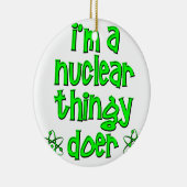 lustiges nukleares keramikornament (Rechts)