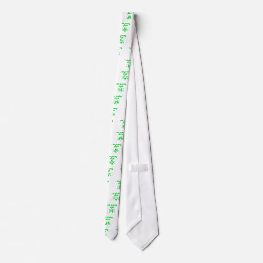 lustiges nukleares krawatte (Rückseite)