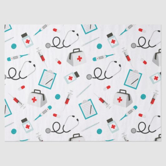 lustiges Nurgeräte Muster Party Papier (Vorderseite)