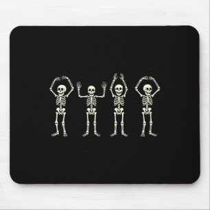Lustiges O-h-i-o State Skelett Ohio Vintage Hallow Mousepad