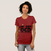 Lustiges OCD Huhn T-Shirt (Vorne ganz)