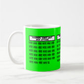 Lustiges OCD Kaffeetasse (Links)