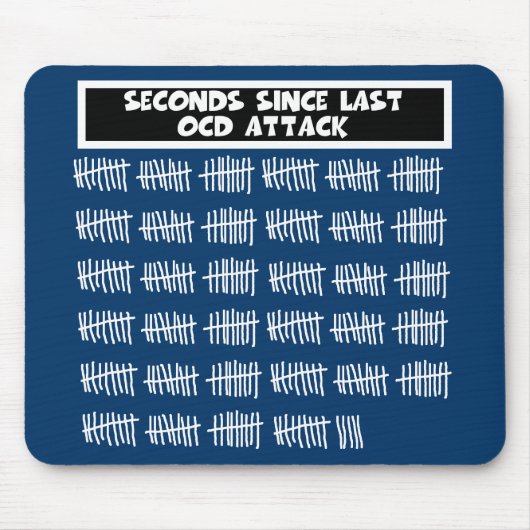 Lustiges OCD Mousepad (Vorne)