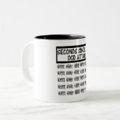 Lustiges OCD Zweifarbige Tasse (Vorderseite Links)
