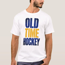 Lustiges Old-Time-Hockey-Design T-Shirt