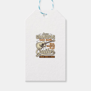Lustiges Opa Gitarre Vintage Gravur Shirt Design Geschenkanhänger