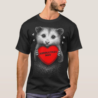Lustiges Opossum Absolut Nicht Anti T-Shirt