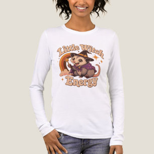 Lustiges Opossum Little Witch Energy Shirt
