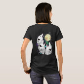 Lustiges Opossum-Mond Süßes schreiendes Possum-Shi T-Shirt (Schwarz voll)