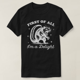 Lustiges Opossum T-Shirt - Ich bin eine Freude