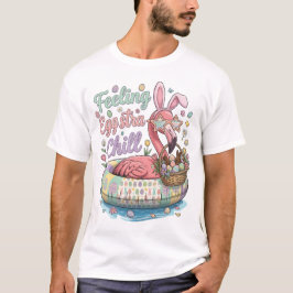 Lustiges Oster-Flamingo-Gefühl Eggstra Chill Cute T-Shirt