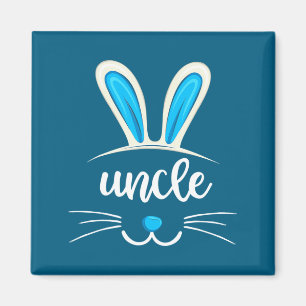 Lustiges Osterhasen-Onkel-Shirt Ostertag Neffe Magnet