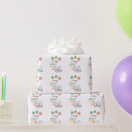 Lustiges Ostern Ei-Zitierte Erwartungen Cute Oster Geschenkpapier
