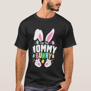 Lustiges Ostern Ich bin die Mummy Hasenohren Süße T-Shirt