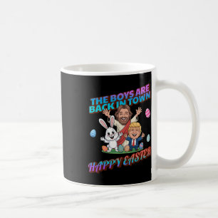 Lustiges Ostern Jesus Osterhase Trump Jungen sind Kaffeetasse