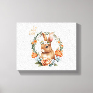 lustiges Ostern-Shirt, niedliches Shirt, Happy Oas Leinwanddruck