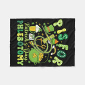 Lustiges P ist Phlebotomie St. Patrick's Day Phleb Fleecedecke (Vorderseite (Horizontal))