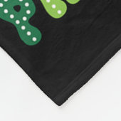 Lustiges P ist Phlebotomie St. Patrick's Day Phleb Fleecedecke (Ecke)