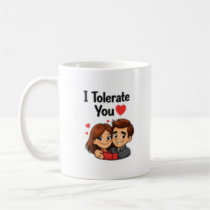 Lustiges Paar, süße Liebe, Valentinstag-Geschenk  Kaffeetasse